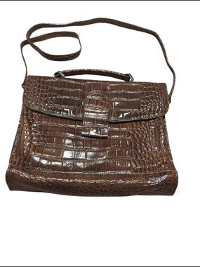 Vintage Remo Handbag - Korean Croc Leather,